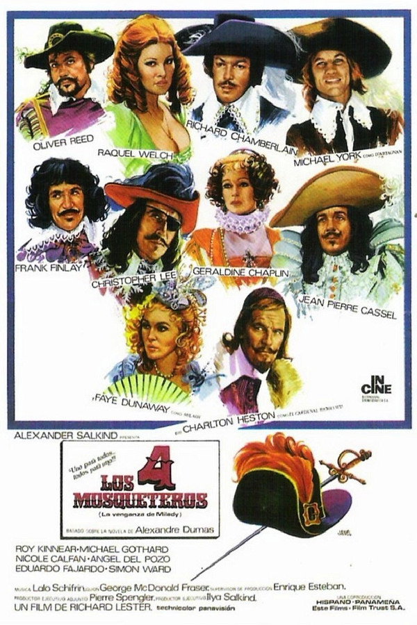 Los cuatro mosqueteros (La venganza de Milady)